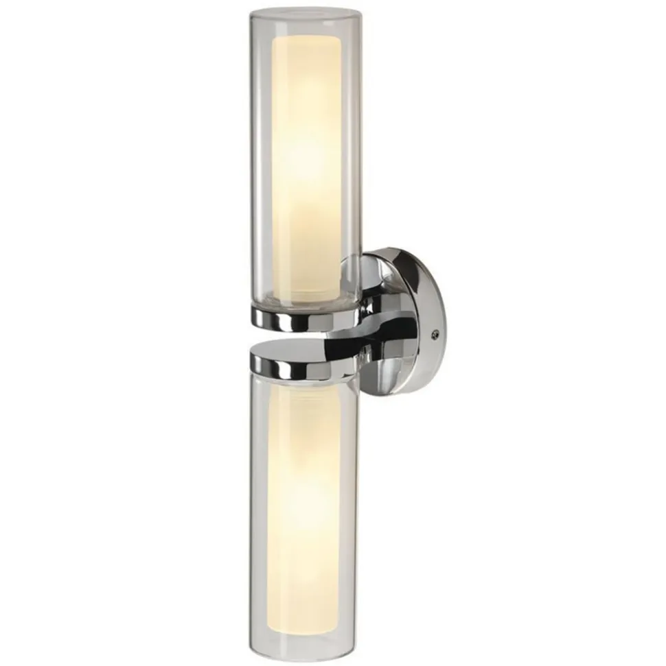 SLV WL 106 væglampe, IP44, to lamper