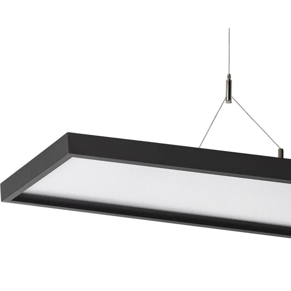 SLV Worklight LED-kontorhængelampe, sort