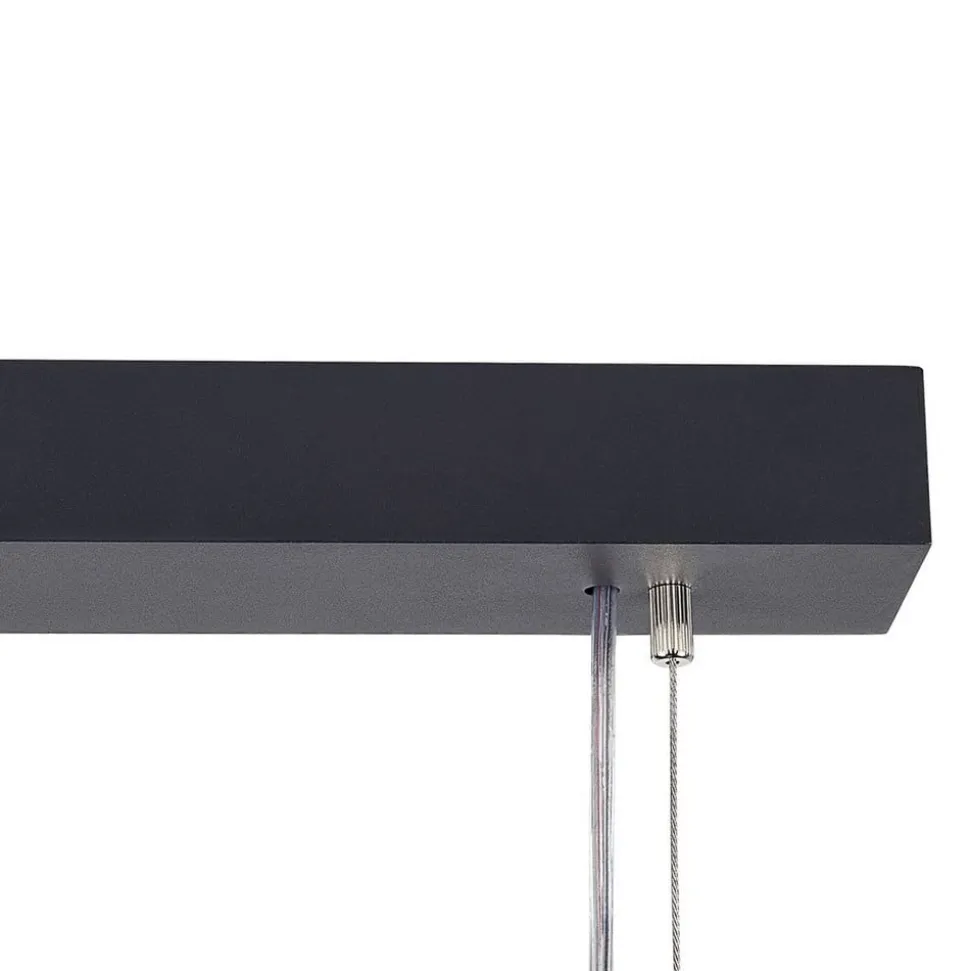 SLV Worklight LED-kontorhængelampe, sort