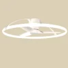 Smart LED-loftventilator Nepal, hvid, DC, støjsvag