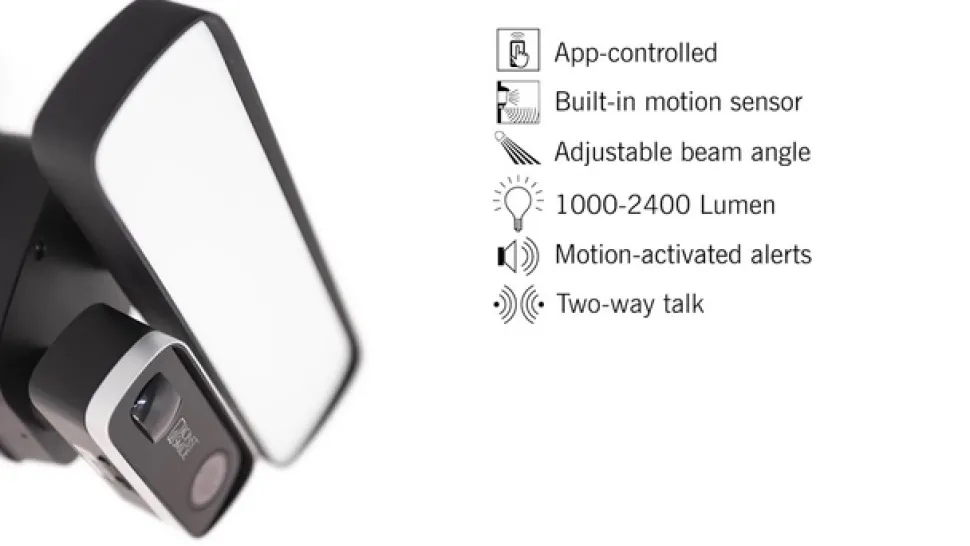 Smartlight 7868-750 LED-kameralampe WiFi 1.200lm