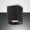Smooth loftlampe, 1 lyskilde, sort, IP44