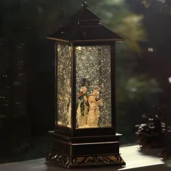 Snemandslanterne LED, vandfyldt