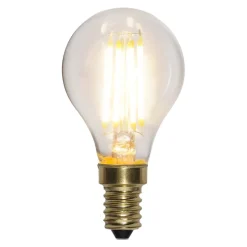 Soft Glow LED-pære E14 4 W 2.100 K dæmpes i 3 trin