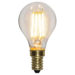 Soft Glow LED-pære E14 4 W 2.100 K dæmpes i 3 trin
