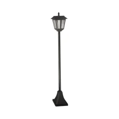 Solar vejlampe Metro, 130 cm, sort, IP44