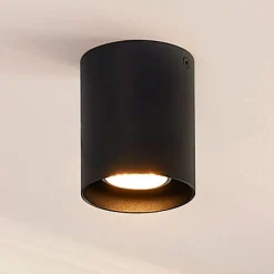 Sort loftslampe Carson