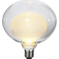 Space E27 G150 LED-pære 3,5 W, opal, 3-trins dæmp.