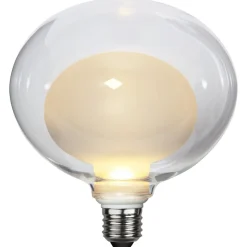 Space E27 G150 LED-pære 3,5 W, opal, 3-trins dæmp.