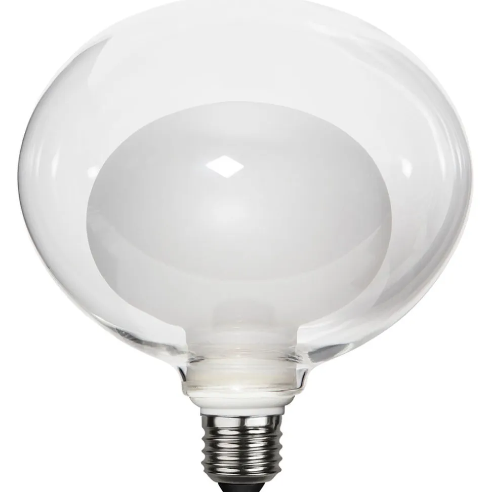 Space E27 G150 LED-pære 3,5 W, opal, 3-trins dæmp.