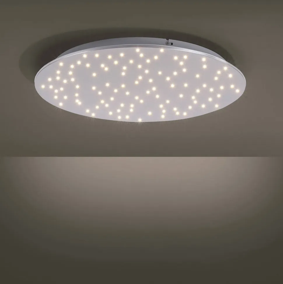 Sparkle LED-loftlampe CCT dim stål Ø 48cm