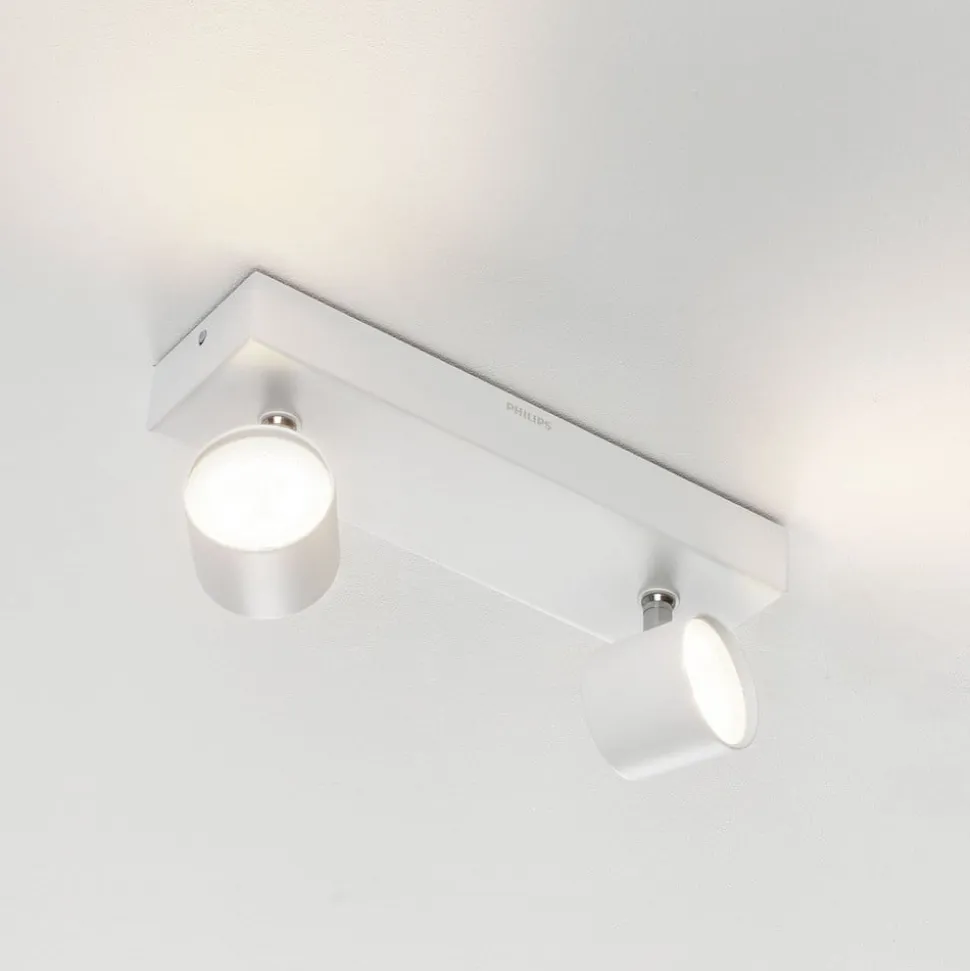 Star - 2 lyskilder LED spot, WarmGlow, hvid