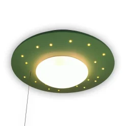Starlight loftlampe med stjernehimmel, grøn