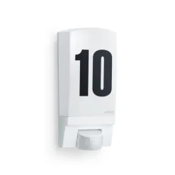 STEINEL L 1 husnummerlampe med sensor hvid