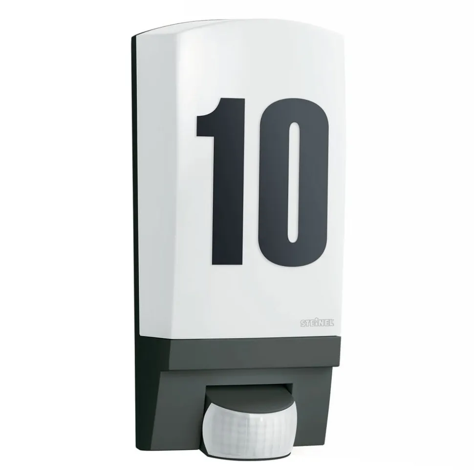 STEINEL L 1 husnummerlampe med sensor sort