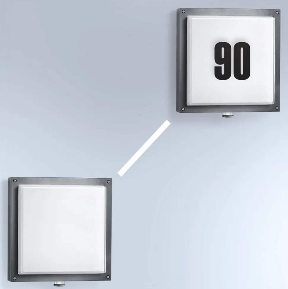 STEINEL L 690 S V2 væglampe sensor husnummer
