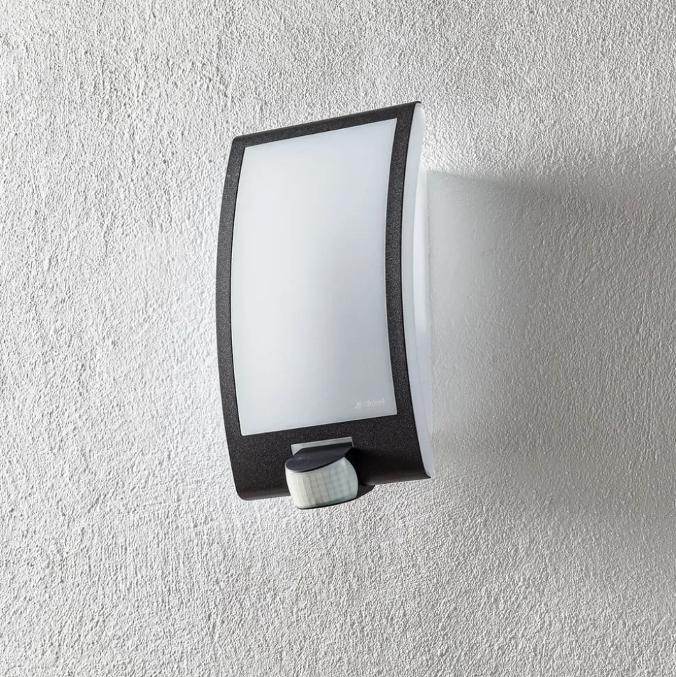 STEINEL L 22 udendørs væglampe, sensor, antracit