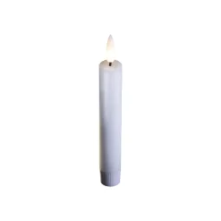 Sterntaler LED-stavlys ægte voks hvidt 2 stk