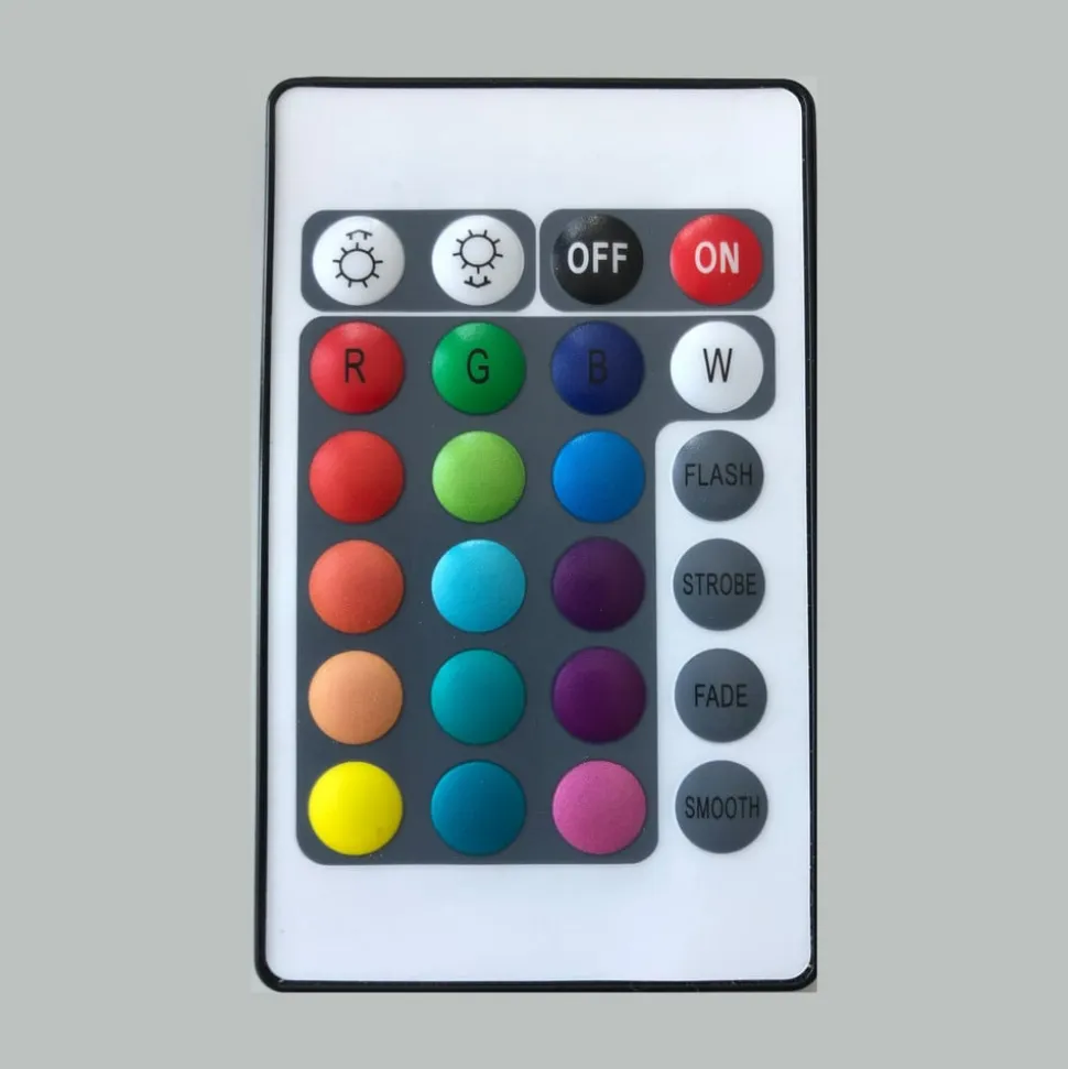 Sterntaler LED-stjerne IP44 hvid RGBW Ø 20 cm