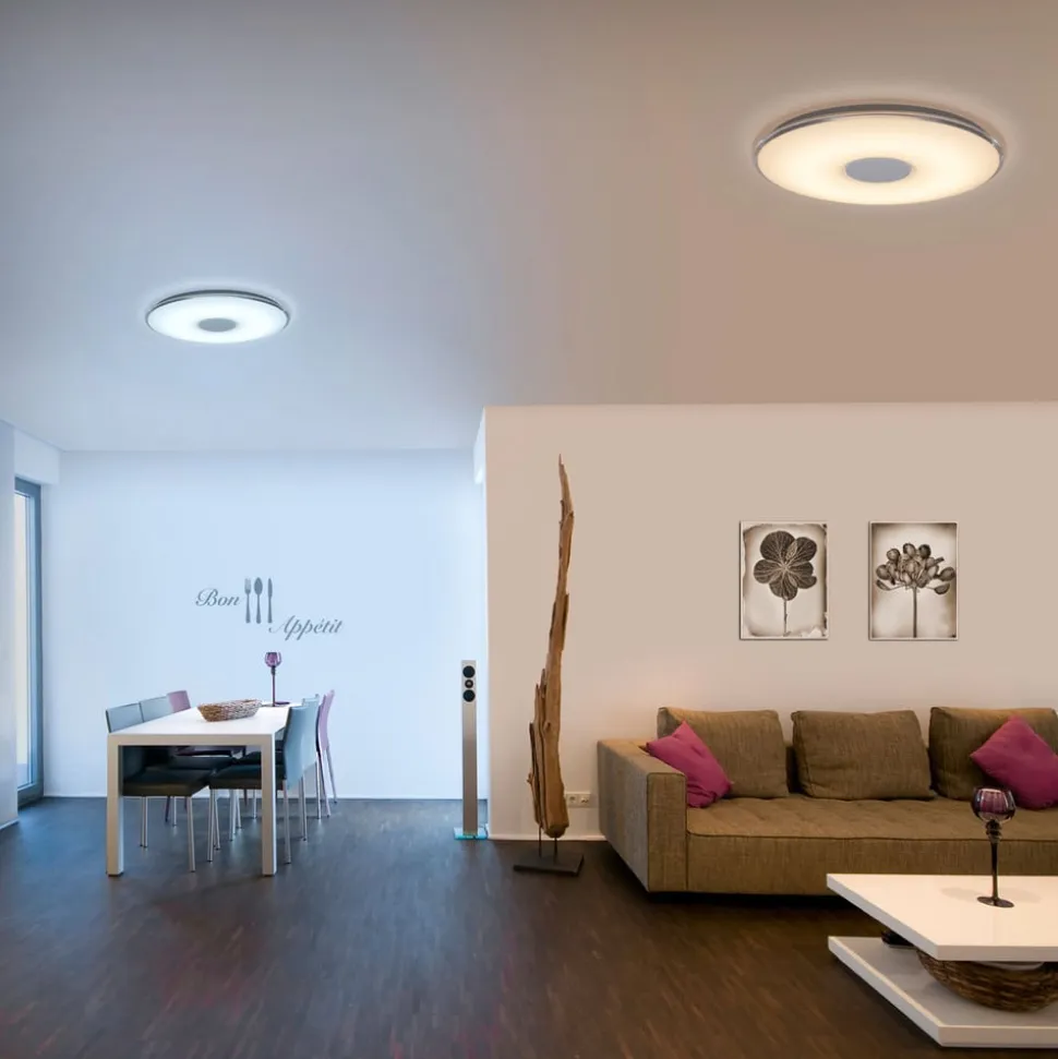 Stor LED loftslampe Tokyo med fjernbetjening