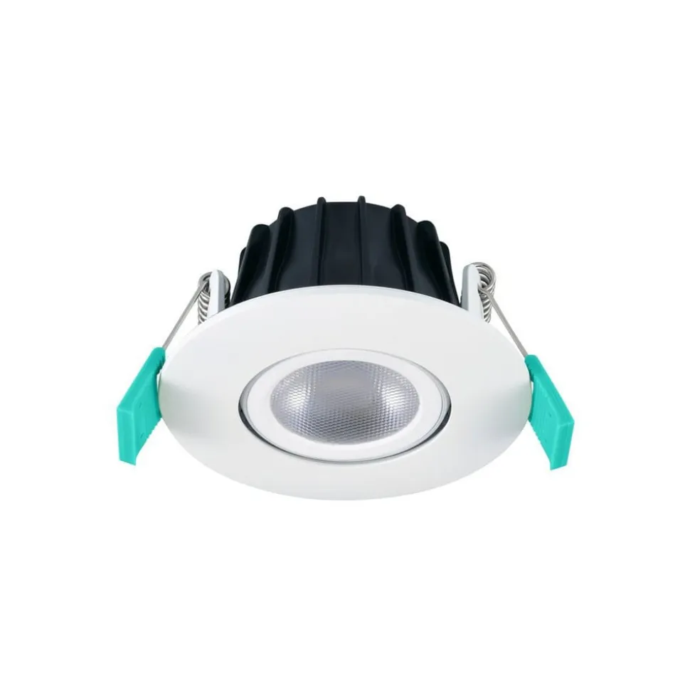 Sylvania indbygningslampe Obico 68, hvid, IP65, CCT, dæmpbar