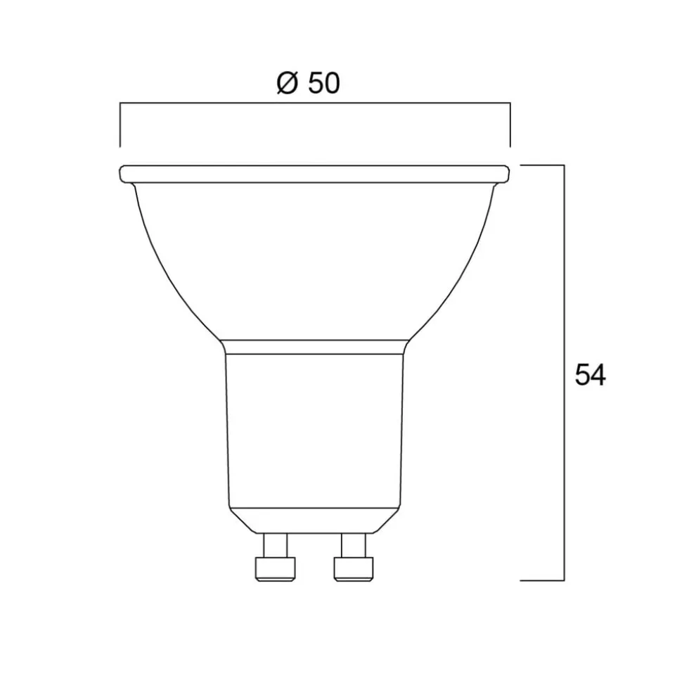 Sylvania LED-reflektor GU10 2,2W 3.000 K 3stepdim