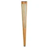Tecka LED-solcellelampe med sensor, 120 cm, teak
