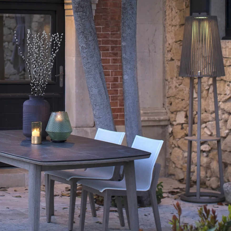 Tecka sol-gulvlampe med sensor, DuraTek