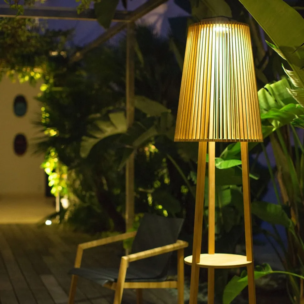 Tecka sol-gulvlampe med sensor, DuraTek