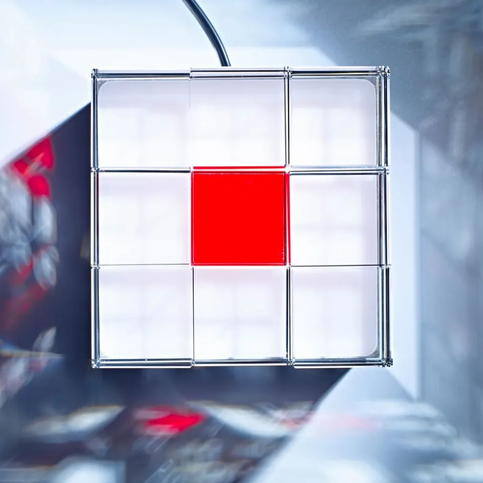 TECNOLUMEN Cubelight Move bordlampe, farverig