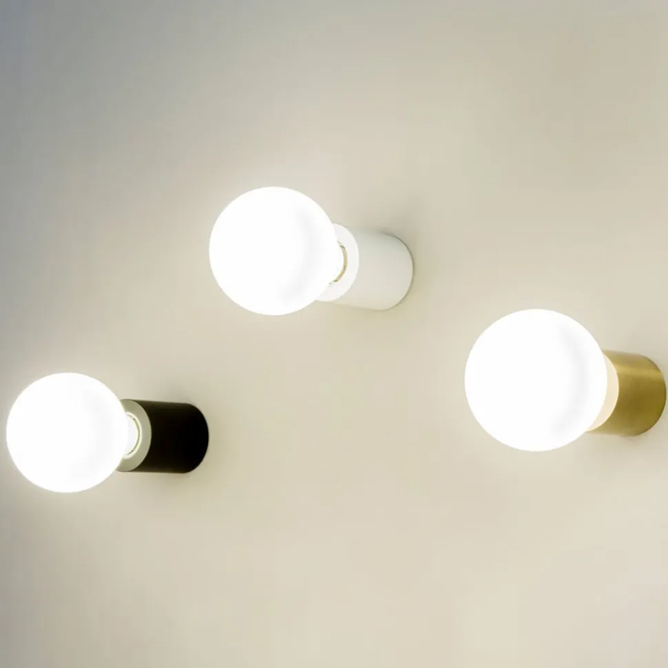 Ten - minimalistisk væglampe satingylden