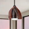 Terna LED-loftventilator, olieret/børstet bronze