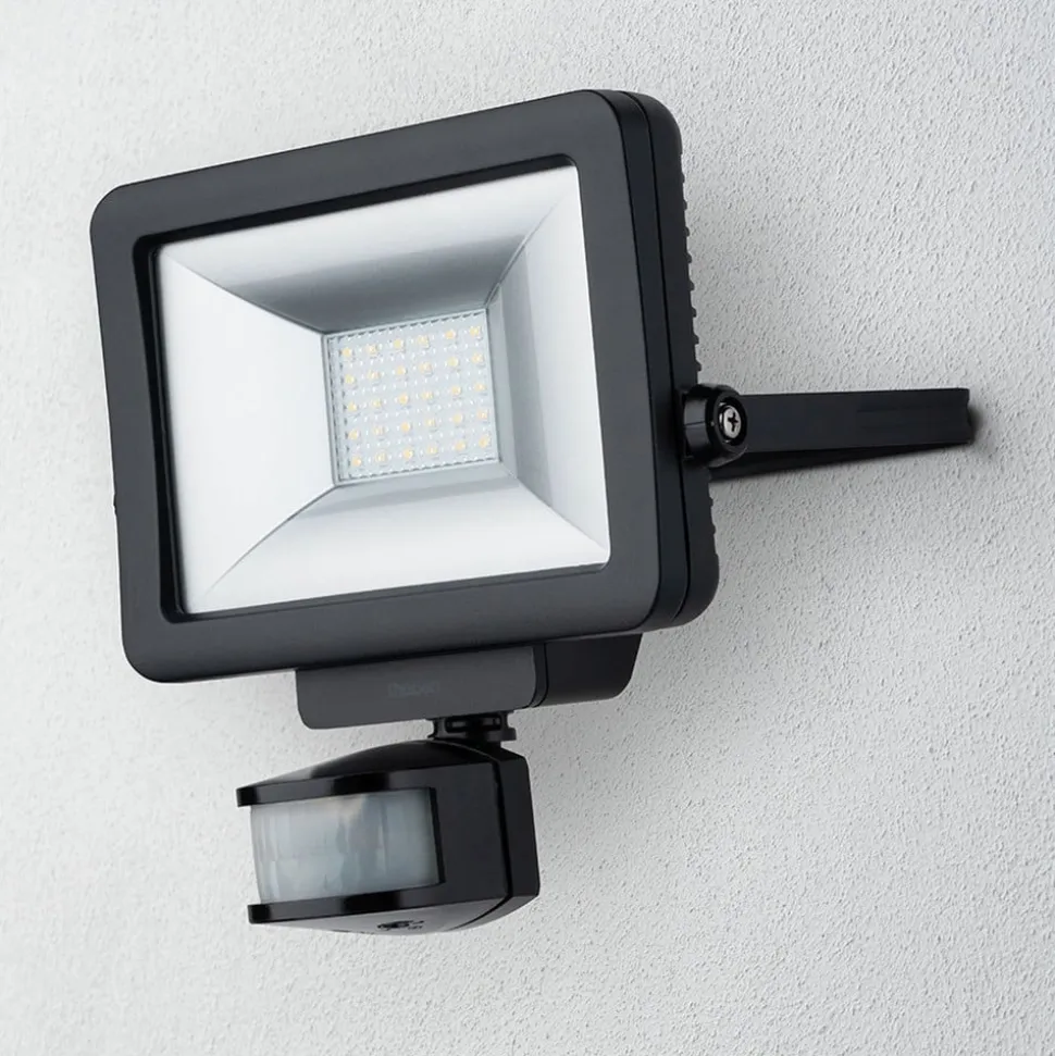 Theben theLeda B20L udendørs LED-spot, sort