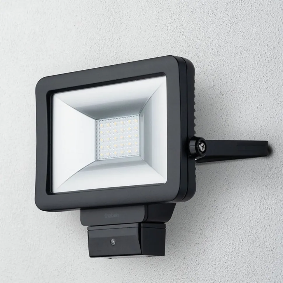 Theben theLeda B20L udendørs LED-spot, sort