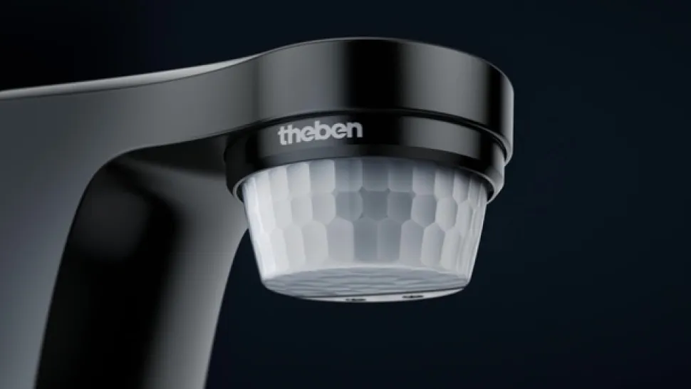 Theben theLuxa S180 PIR-bevægelsessensor, sort