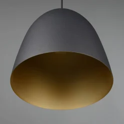 Tilda hængelampe, 1 lyskilde, sort/guld, Ø 25 cm