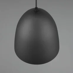 Tilda hængelampe, 1 lyskilde, sort/guld, Ø 25 cm