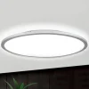 Titanfarvet LED loftlampe Aria, dæmpbar - 60 cm