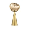 Tom Dixon LED-bordlampe Melt, guldfarvet, højde 29 cm