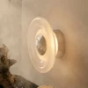 Tom Dixon LED-væglampe Press Sphere Mini, frostet Ø 22 cm