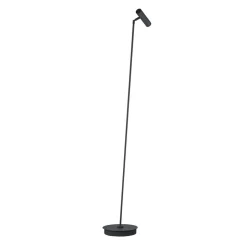 Tom Pro LED-gulvlampe, sort, 1 lyskilde, CCT, dæmper