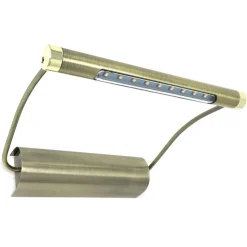 Tommy LED-billedlampe, messingfarvet, batteridrevet