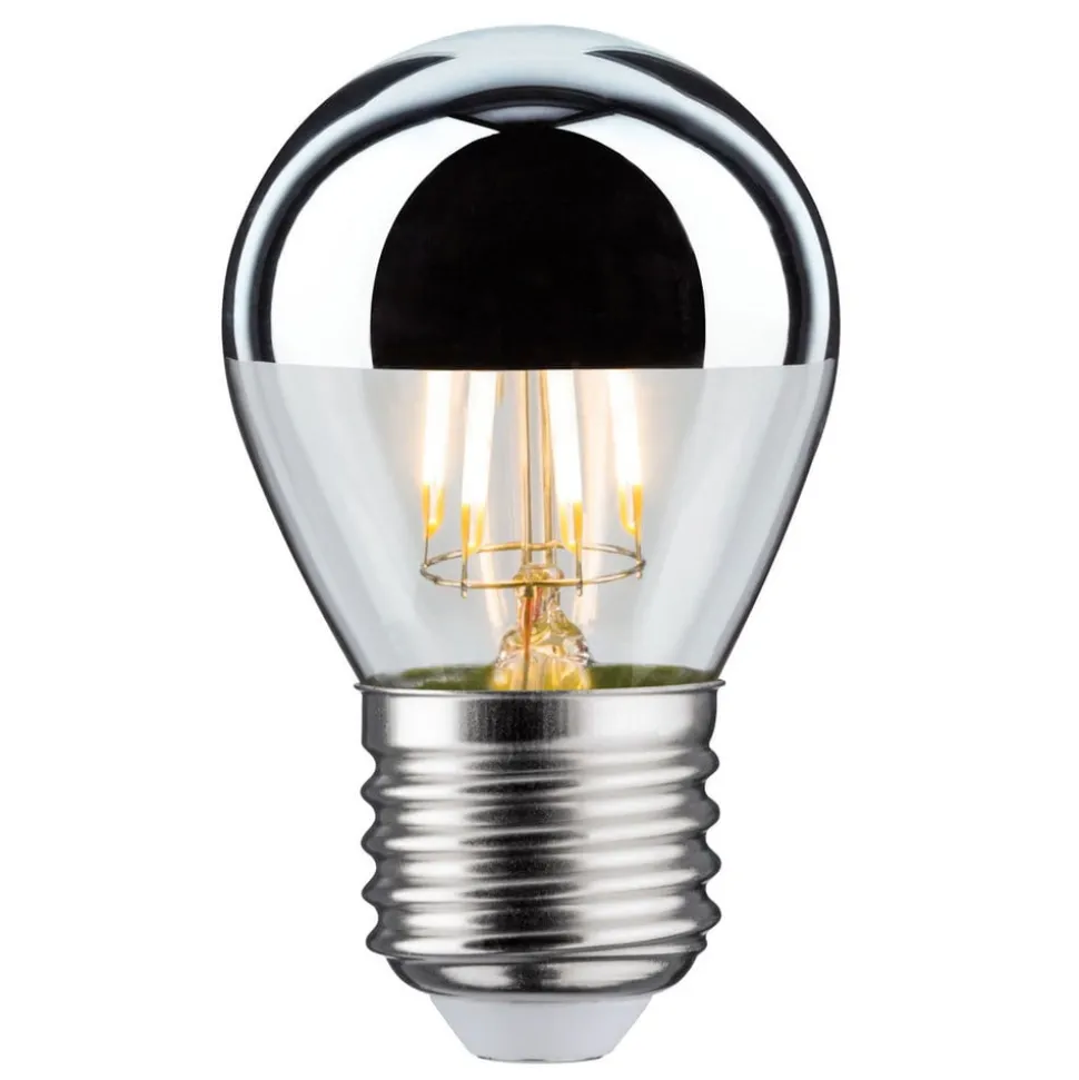 topforspejlet LED-pære E27 dråbe 827 4,8 W 360 lm