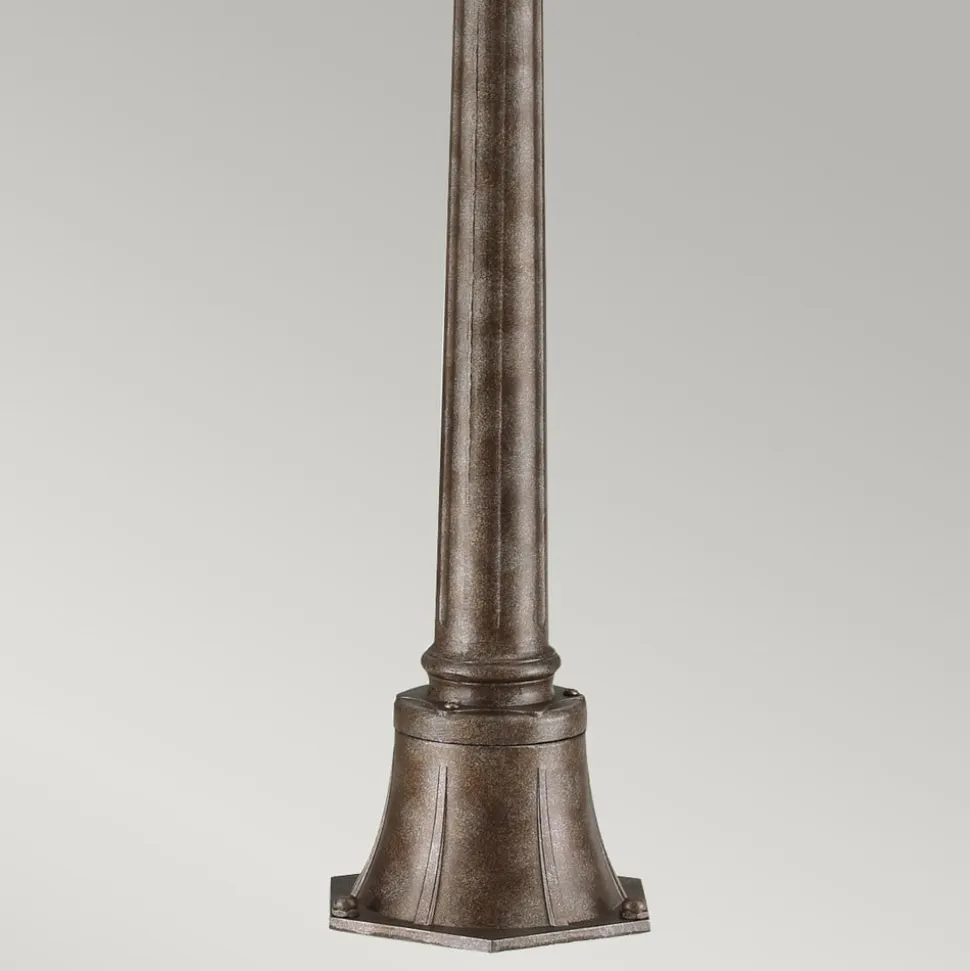 Tournai vejlampe, højde 110 cm, aluminium, glas