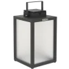 Tradition LED-solcellelanterne, antracit, højde 40 cm