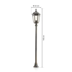 Traditionel stilampe Fabio, 100 cm