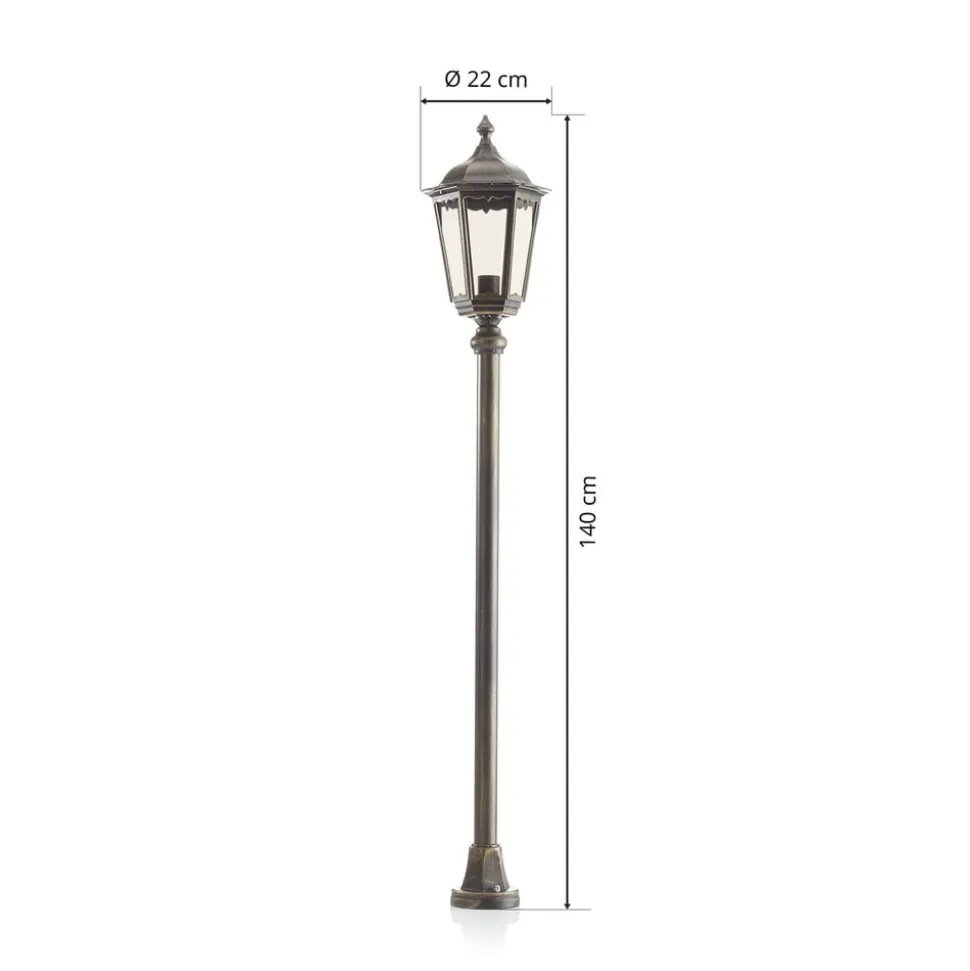 Traditionel stilampe Fabio, 100 cm