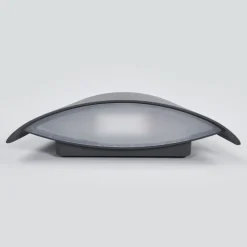 Trapezformet LED-udendørsvæglampe Glen med IP65