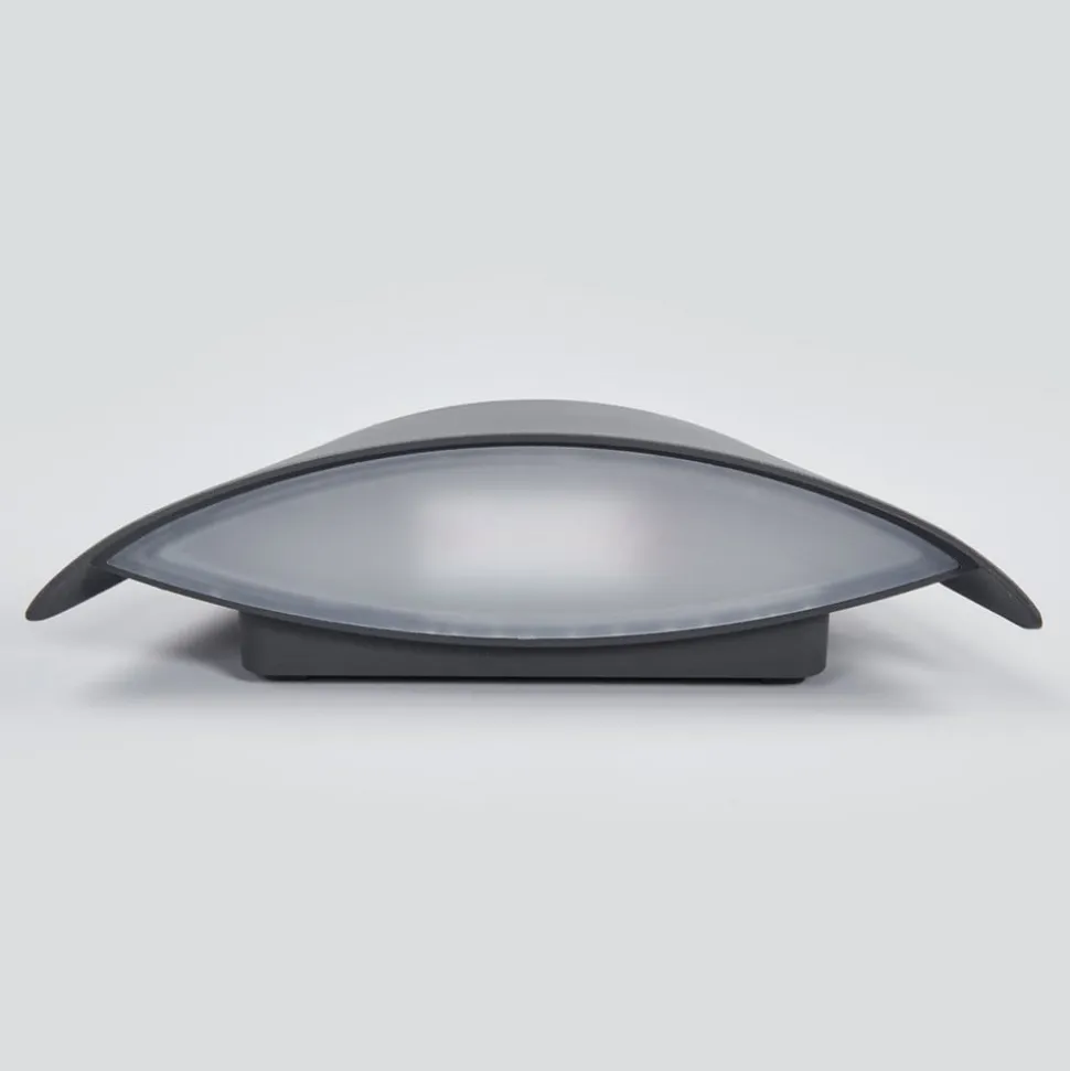 Trapezformet LED-udendørsvæglampe Glen med IP65