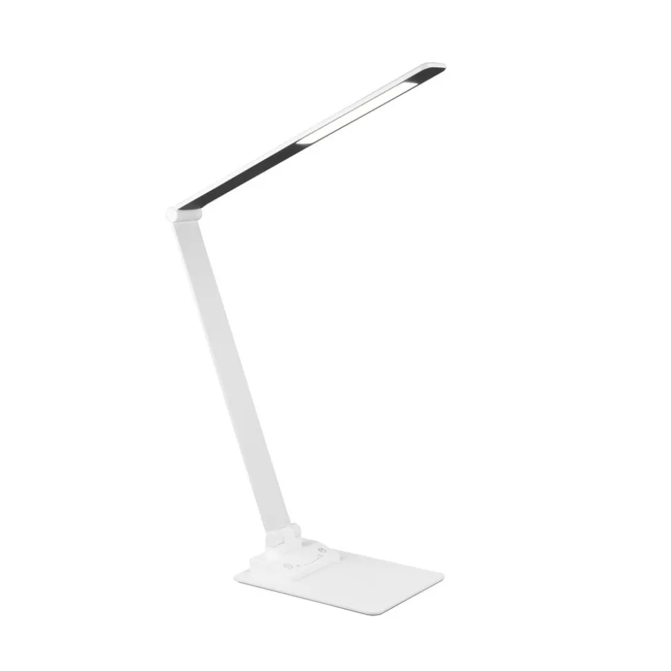 Travis LED-bordlampe, hvid, CCT, dæmpbar, touch, USB